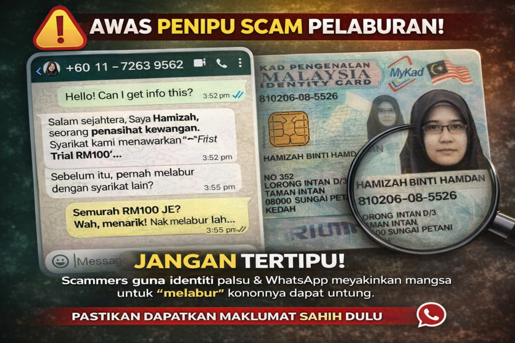 Hamizah Hamdan Scammer